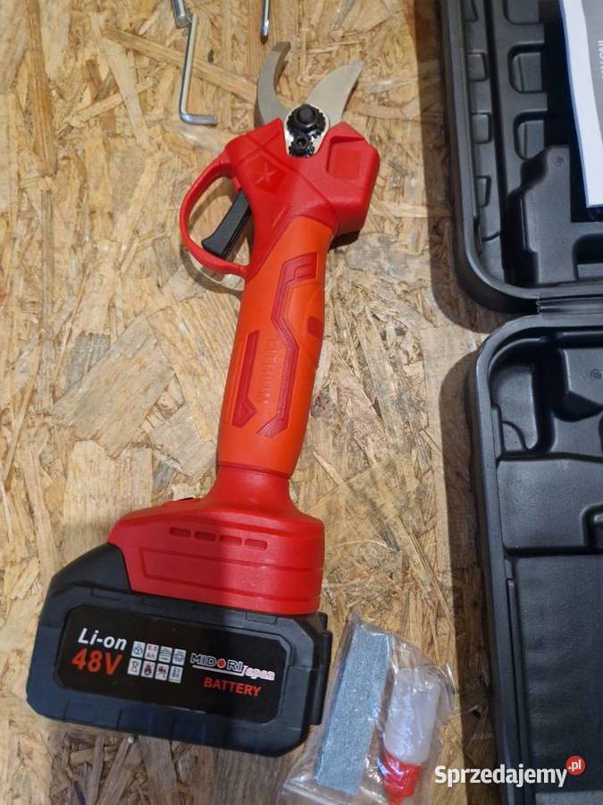 SEKATOR AKUMULATOROWY ELEKTRYCZNY NOŻYCE Nożyce i sekatory