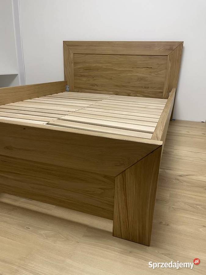 Łóżko z litego drewna dąb buk solidność na lata Nowy Sącz