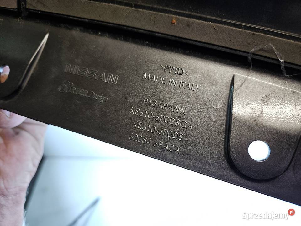 NISSAN JUKE II SPOILER DOKŁADKA ZDERZAKA PRZÓD Międzychód