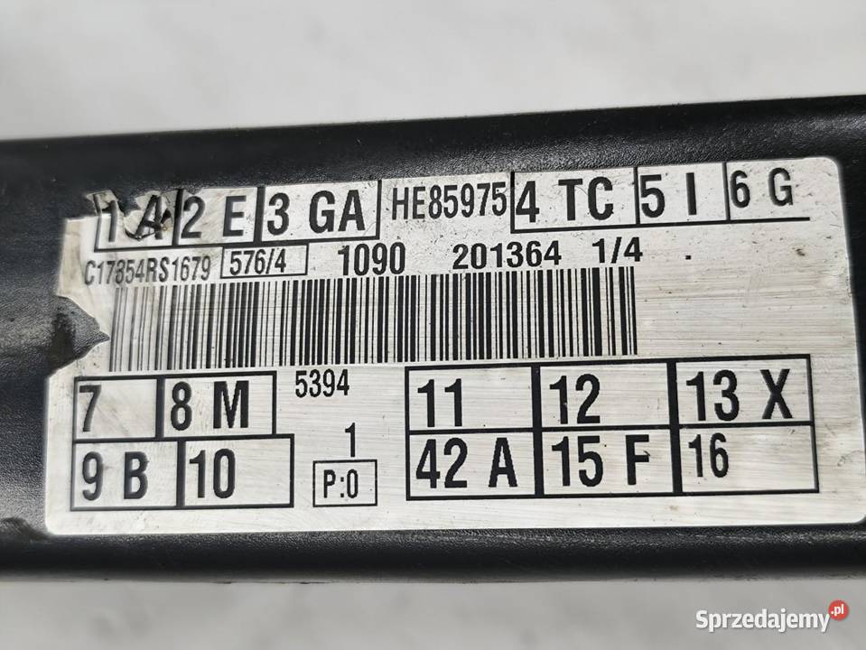 WÓZEK SANKI TYŁ FORD FOCUS MK3 LIFT KOMBI wielkopolskie
