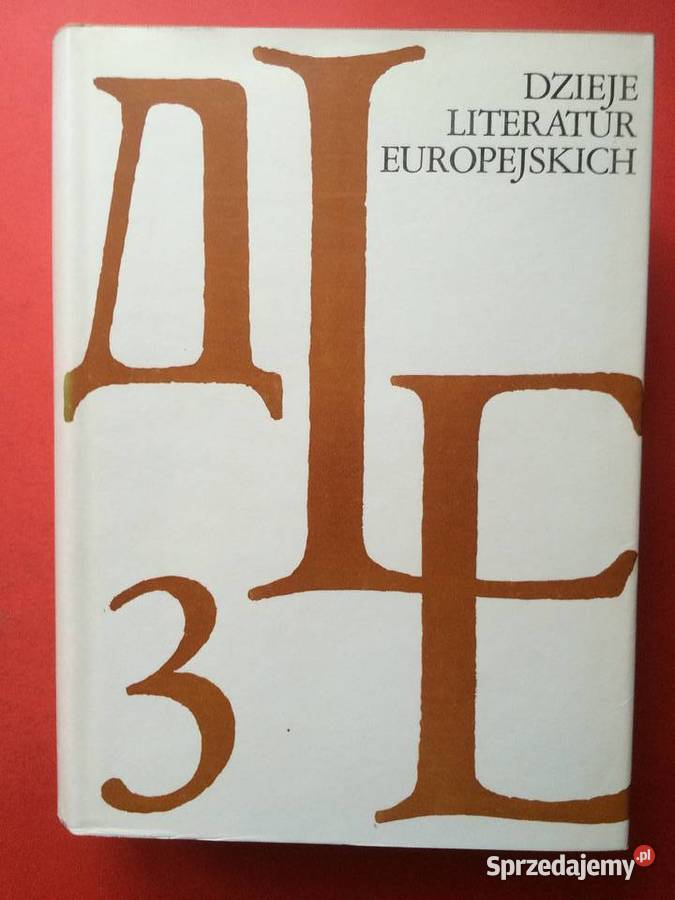 2370 Dzieje Literatur Europejskich Antykwariat Antykwariat Szczecin