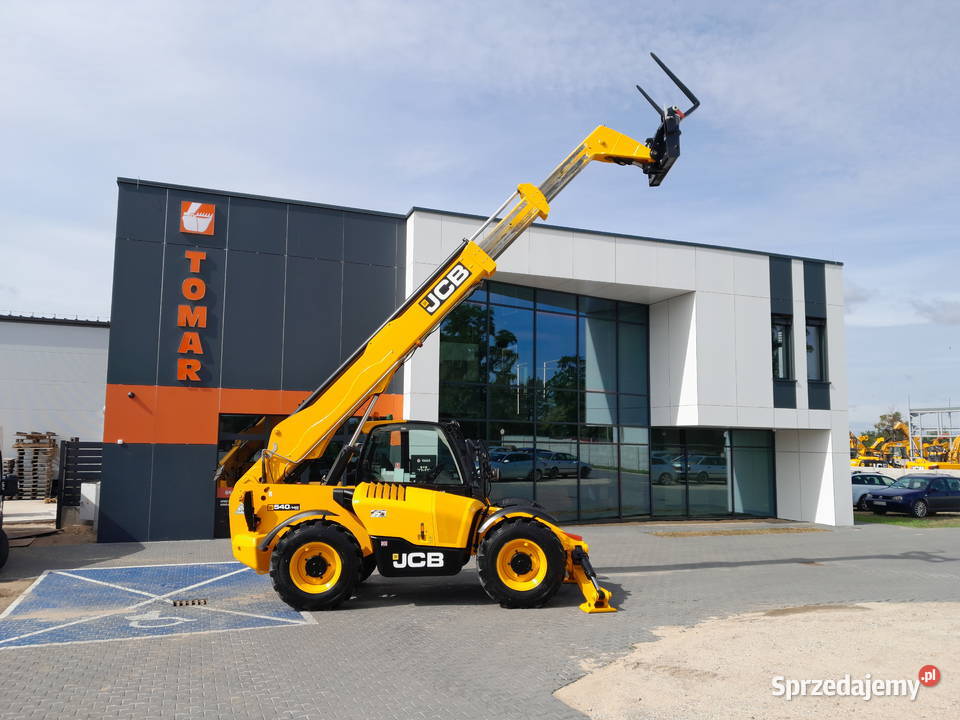 ładowarka teleskopowa 14 metrów jcb cat jlg