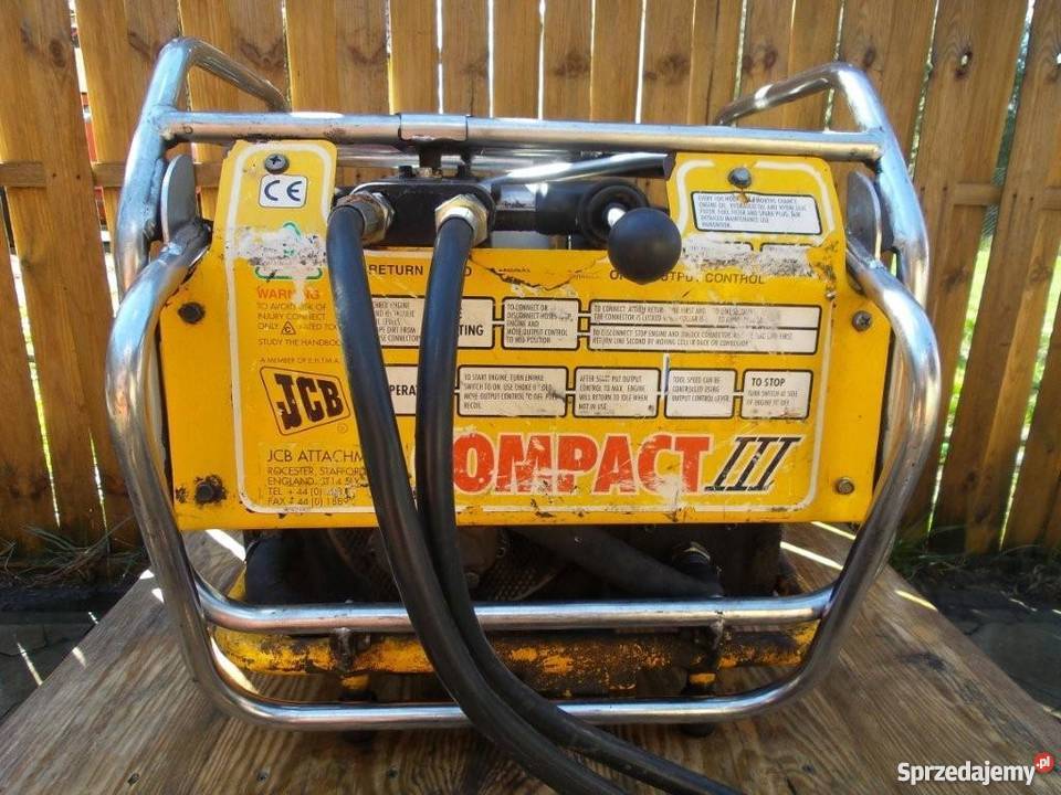 AGREGAT Stacja Hydrauliczna JCB COMPACT III Opalenica