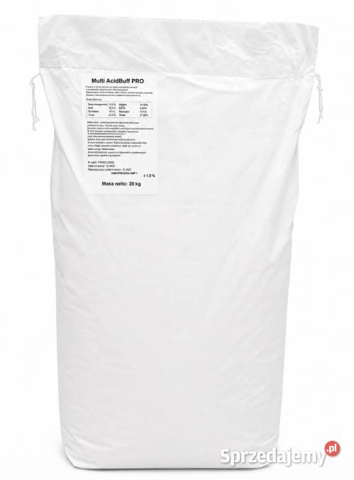 Multi ACID BUF PRO 20 Stabilizacja pH Żwacza podlaskie Olszewo-Góra
