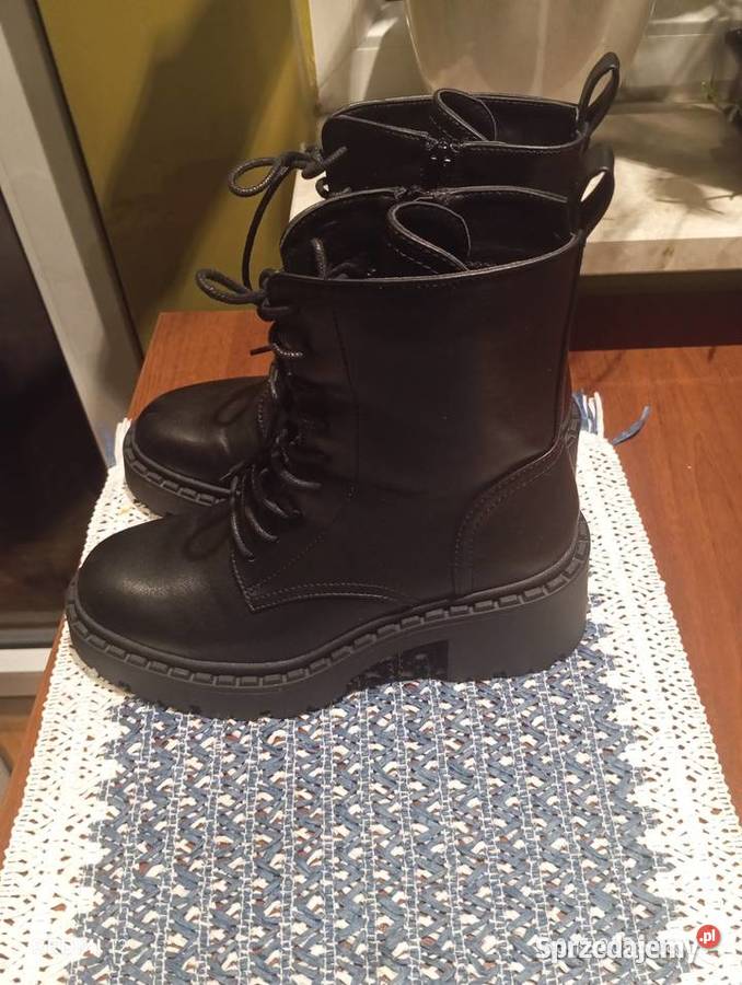 Botki 37 czarny Łódź