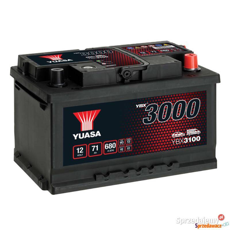 Akumulator 71Ah 680A Yuasa Standard 12V Prawy Gdynia sprzedam
