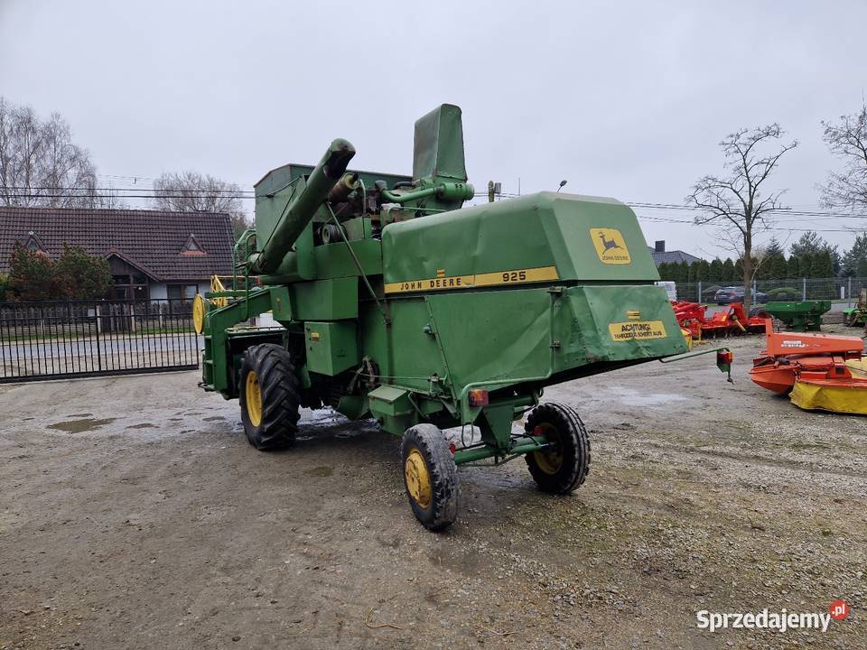 Kombajn zbożowy John Deere 925 Zbożowe wielkopolskie Pogorzela