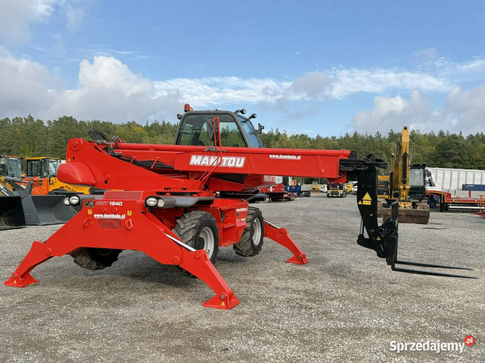 pozostałe Manitou MRT 1640 Easy ROTO Ładowarka 4700h Widełki