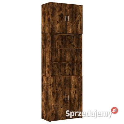 vidaXL Wysoka szafka przydymiony dąb 80x425x249 sprzedam