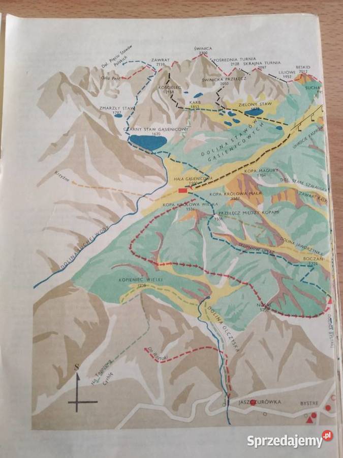 Tatry Polskie Szlaki Turystyczne 1984 Wałbrzych sprzedam