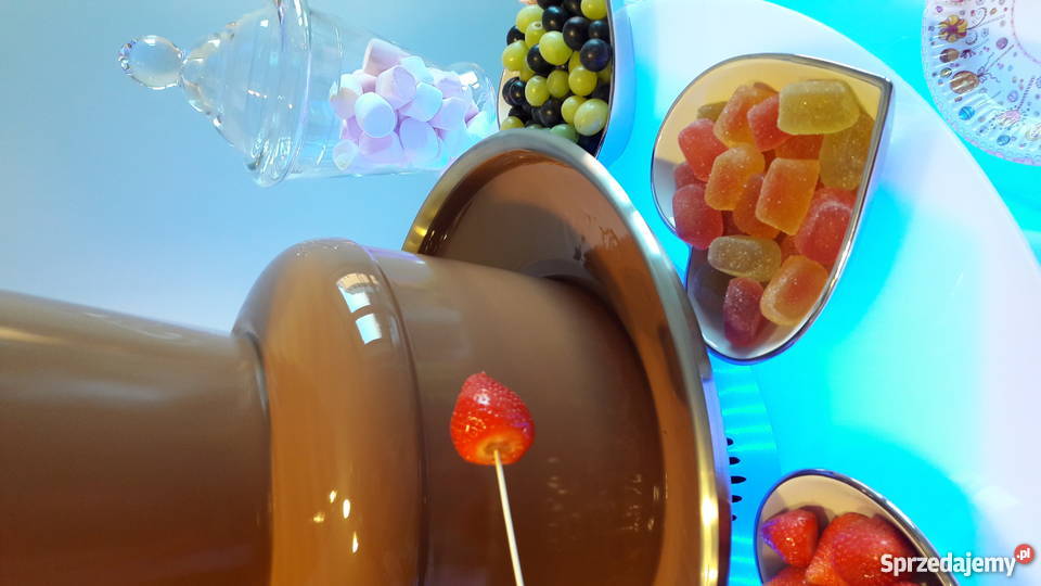 Fontanna Czekoladowa Najwyższa w Polsce Kraków