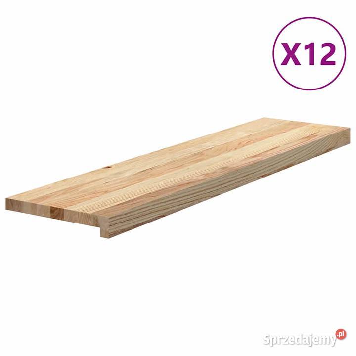 vidaXL Stopnie schodowe 12 surowe 100x30x2 Pozostałe Warszawa sprzedam