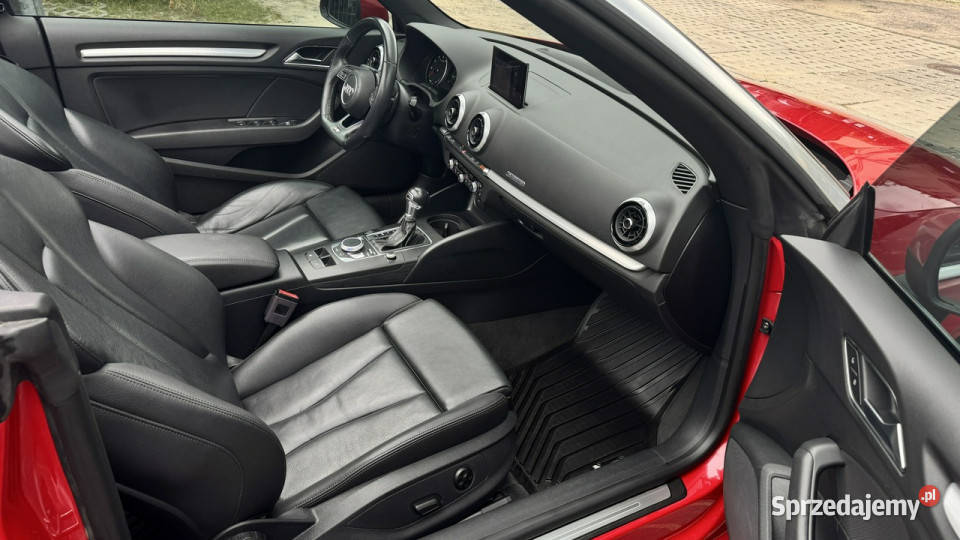 Audi A3 Cabrio Czerwone 20 Tfsi 220 Quattro Kam ASR (kontrola trakcji) Gdynia