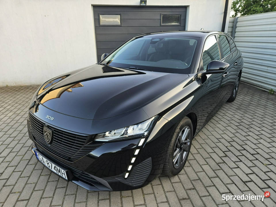 Peugeot 308 15 HDi 130 ledy FV 23 automat isofix Gdynia