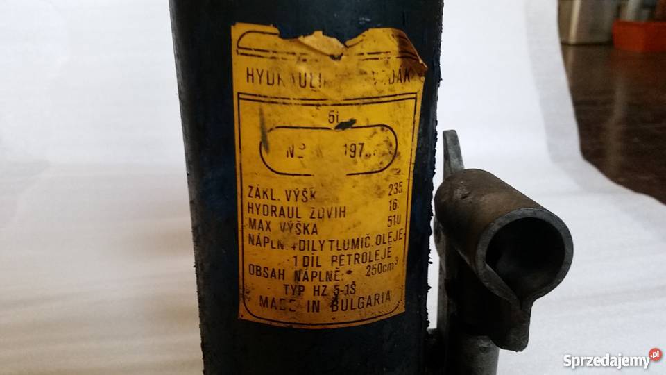 Podnośnik hydrauliczny słupkowy typ HZ51S Wrocław