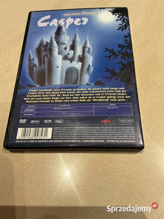 Casper i jego Przyjaciele DVD Nowa Sól