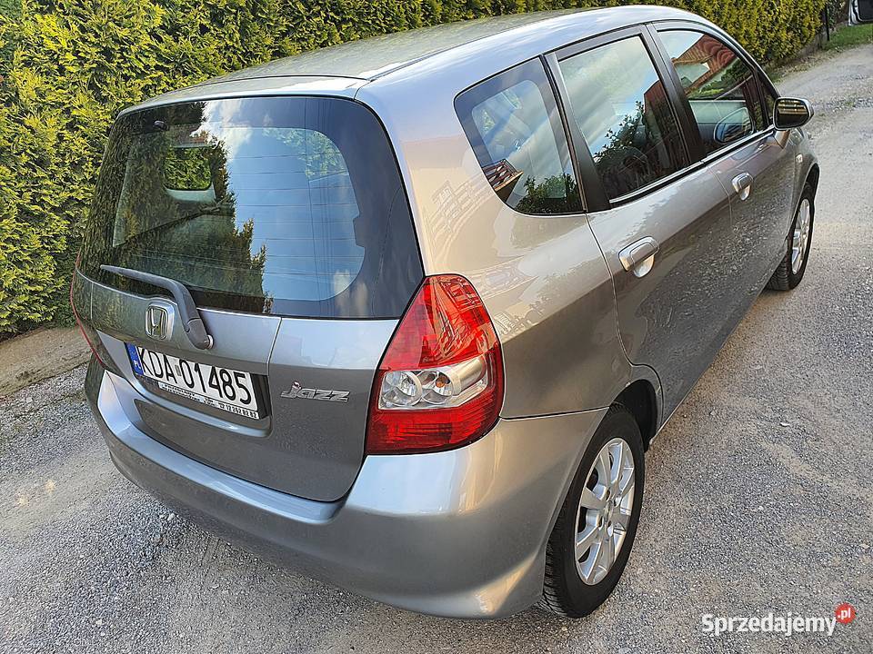 HONDA JAZZ 2005 13 BENZYNA welurowa tapicerka małopolskie Łęg Tarnowski sprzedam