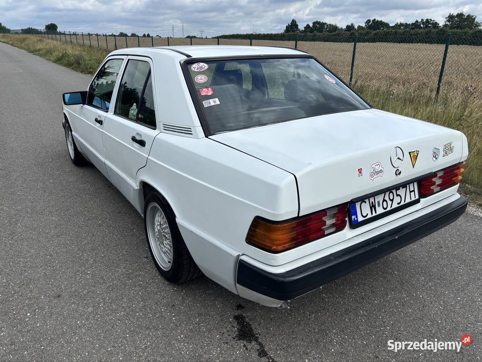 Mercedes w201 18 Benzyna 1991 Włocławek