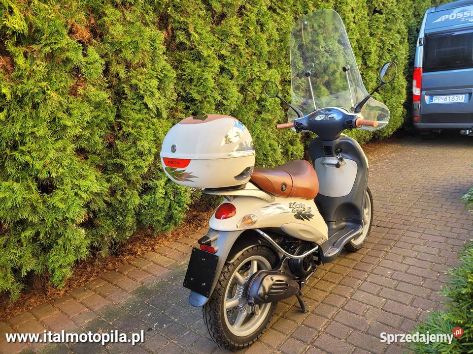 PIAGGIO LIBERTY 150 italmotopila bagażnik wielkopolskie Piła