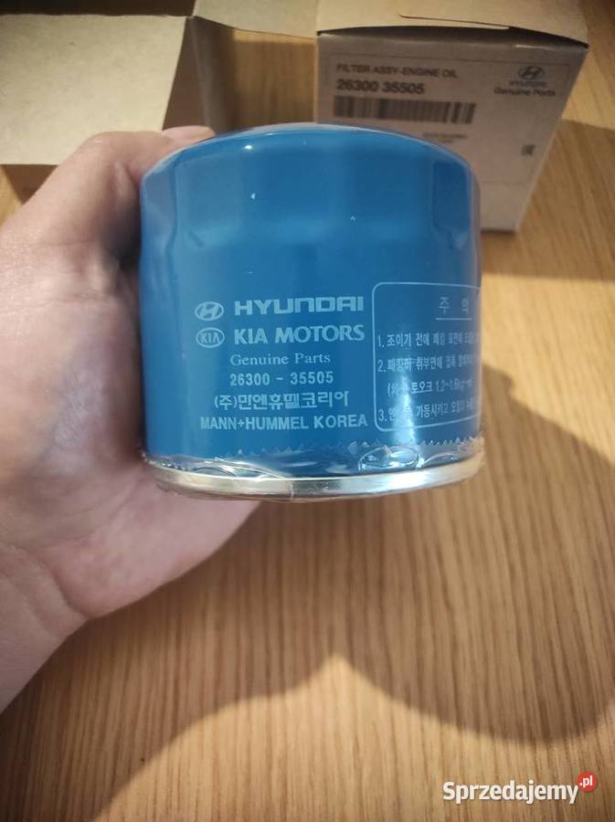 Nowe oryginalne filtry KiaHyundai 1km