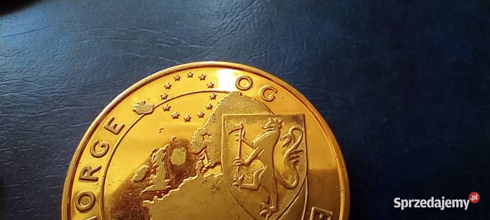 Stare monety 10 ECU 1994 Norwegia Lesko