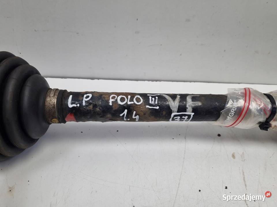 PÓŁOŚ VW Polo III 14 8V LEWA PRZEDNIA półośka Chełm