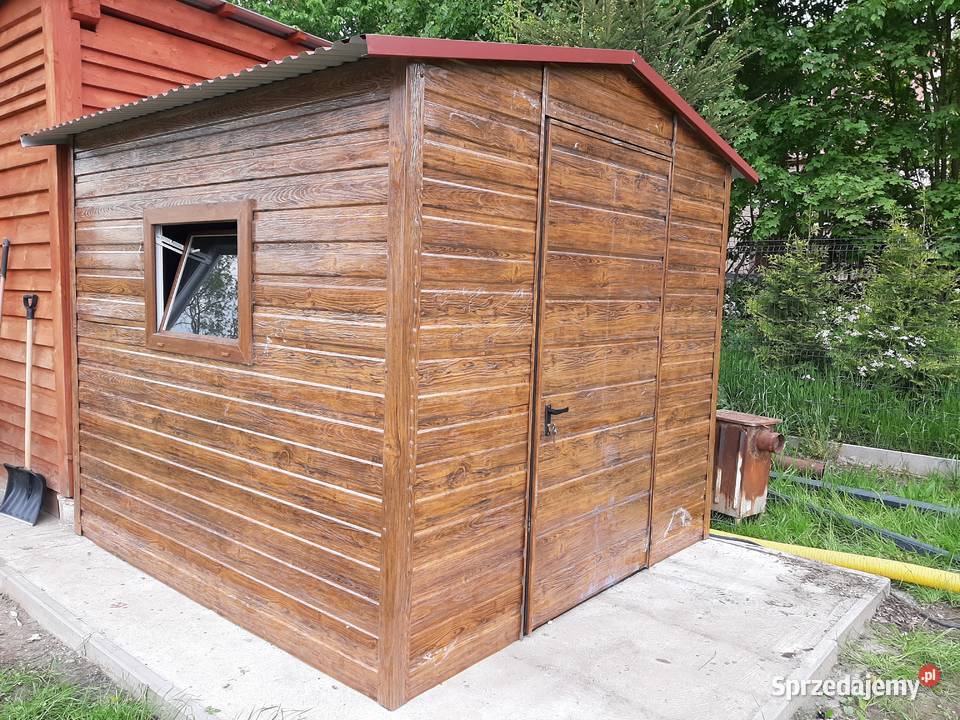 Garaż Blaszany Schowek na Narzędzia Wiatka lubuskie