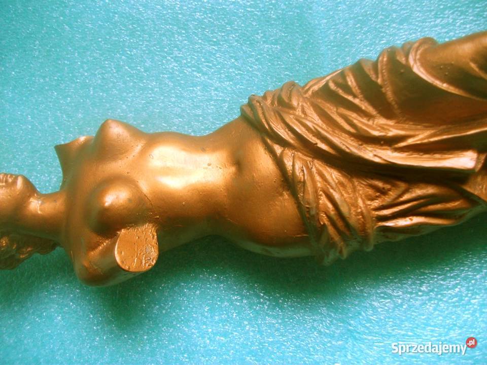 Figura Venus 38 alabasterStara Rzeźba Posążek Ciasna