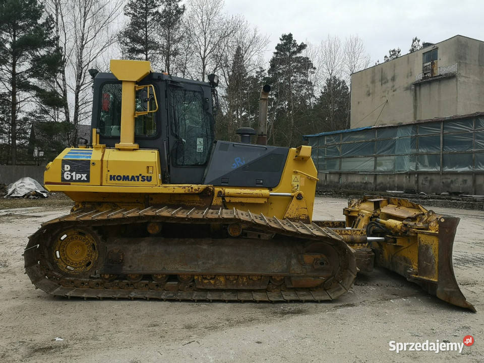 czołowa Komatsu D61PX15E0 Pług 6Cio Pozycyjny 11000h Daleszyce