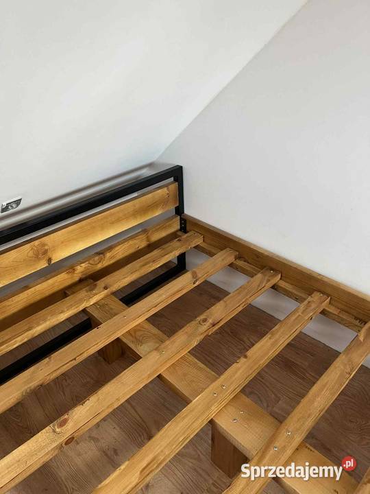 Łóżko drewniane LOFT Szczecinek