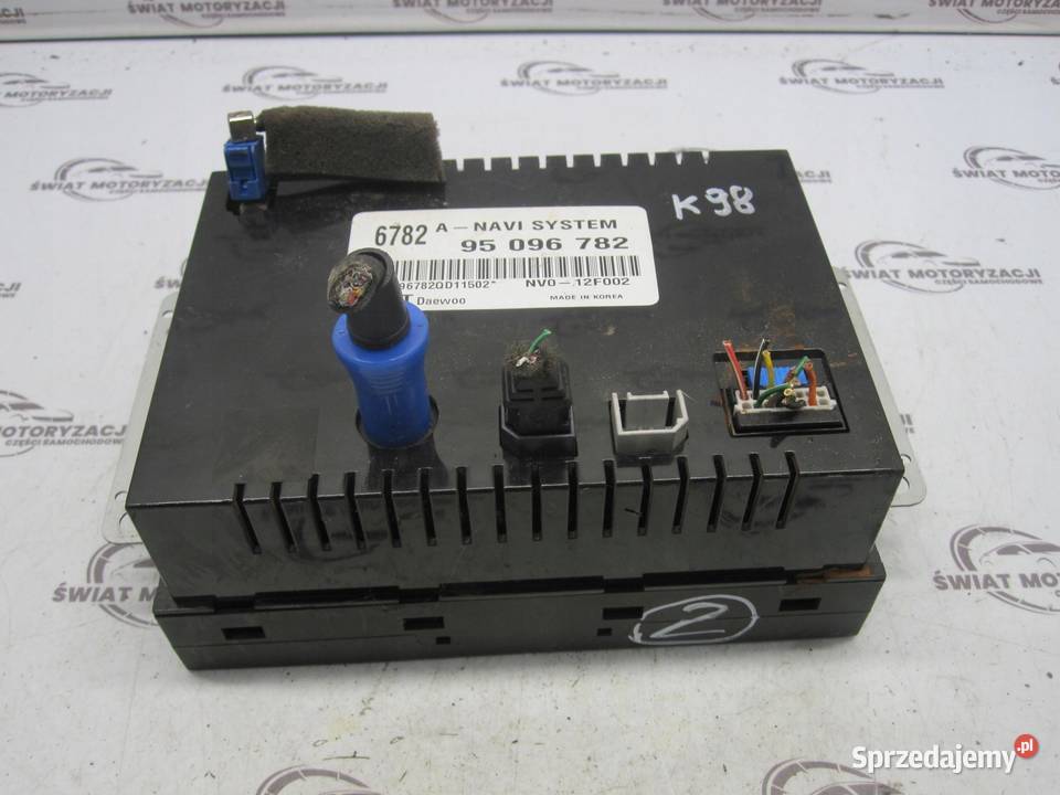 CHEVROLET CAPTIVA I LIFT 12r radio nawigacja