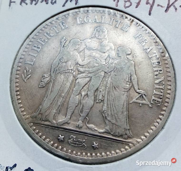 FRANCJA5 FRANKÓW1874 rKSREBROHERKULES Legionowo