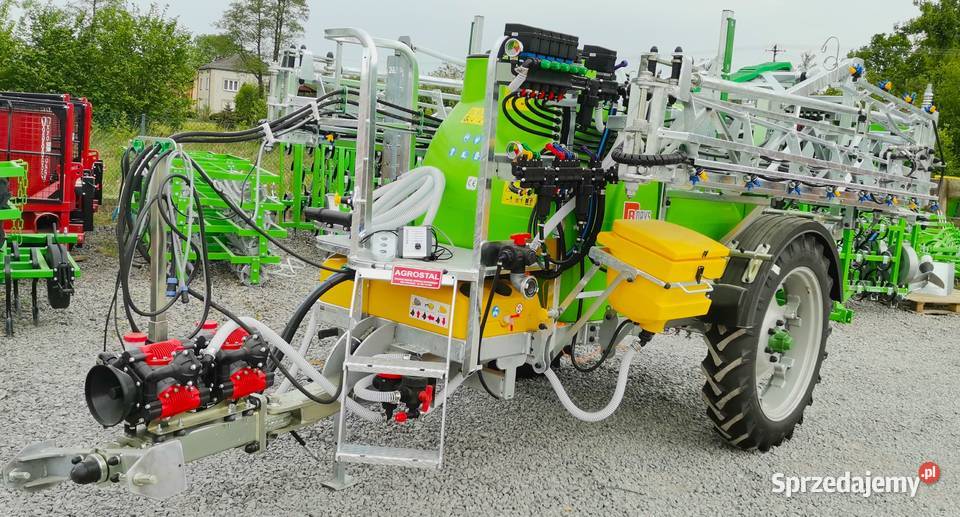 Opryskiwacz ciągany polowy TOLMET Bruno 1500l nieuszkodzony