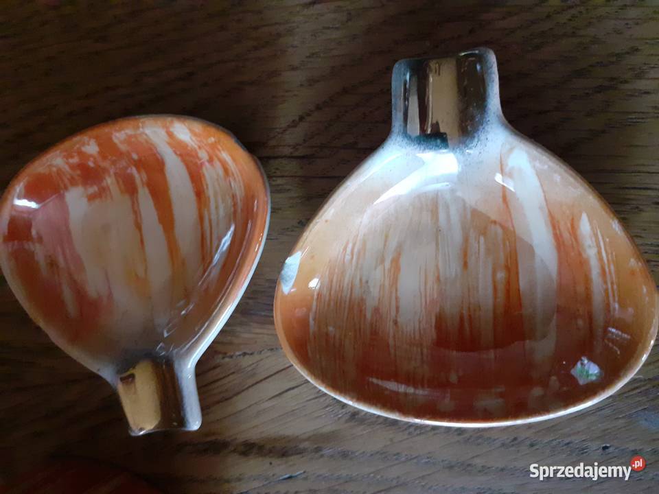 Popielniczki porcelanowe zestaw 6 wielokolorowy mazowieckie Warszawa