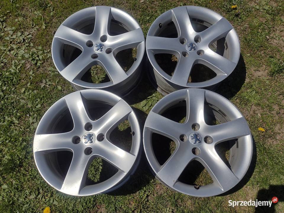4x alufelgi PEUGEOT 17 4x108 OE 9680731880 małopolskie Tarnów