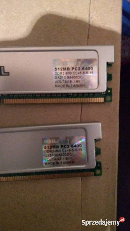 Pamięć RAM Geil DDR2 1GB Sosnowiec