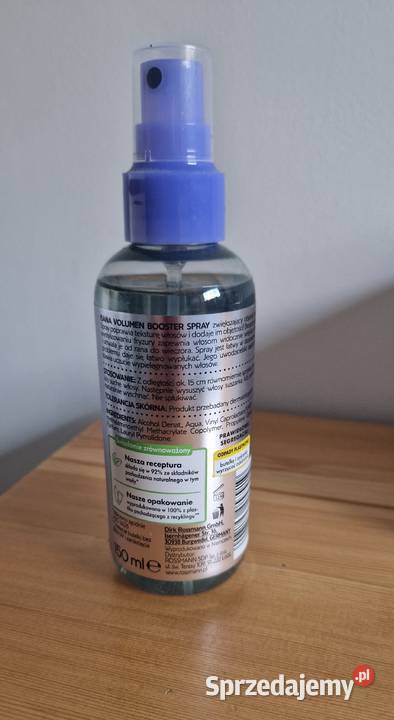 Booster do włosów Isana nadający objętość spray Kraków