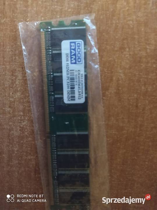 Pamięć RAM DDR1 512 MB Kletnia