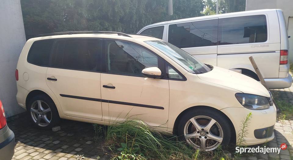 Touran 1T3 20 TDI uszkodzony isofix Samochody osobowe dolnośląskie Zgorzelec