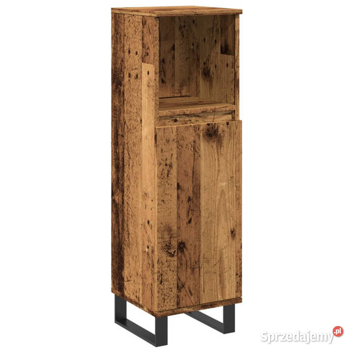 Szafka łazienkowa stare drewno 30x30x100 Warszawa sprzedam