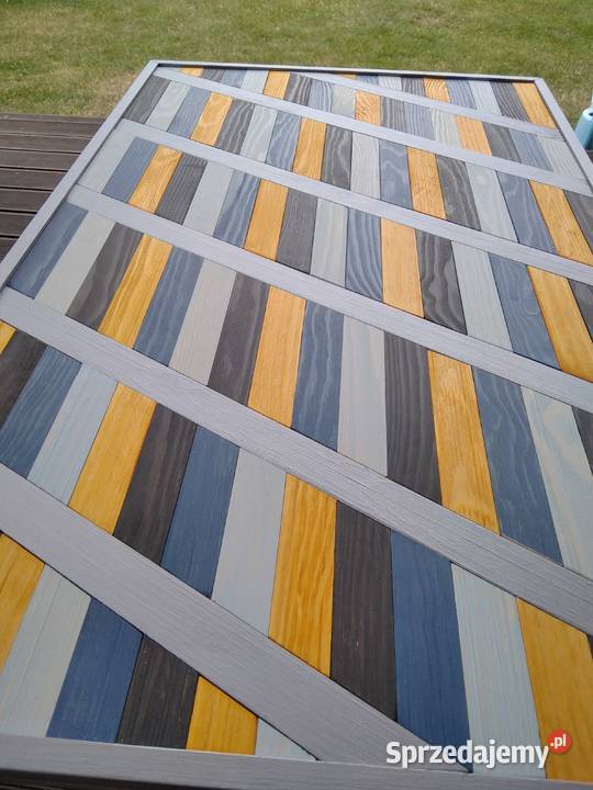 Obraz mozaika dekoracja drewno 89 x 54 pomorskie Gdynia