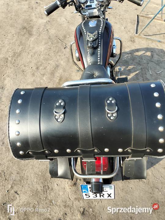 Kawasaki VN 750 bagażnik oparcie pasażera Łubno