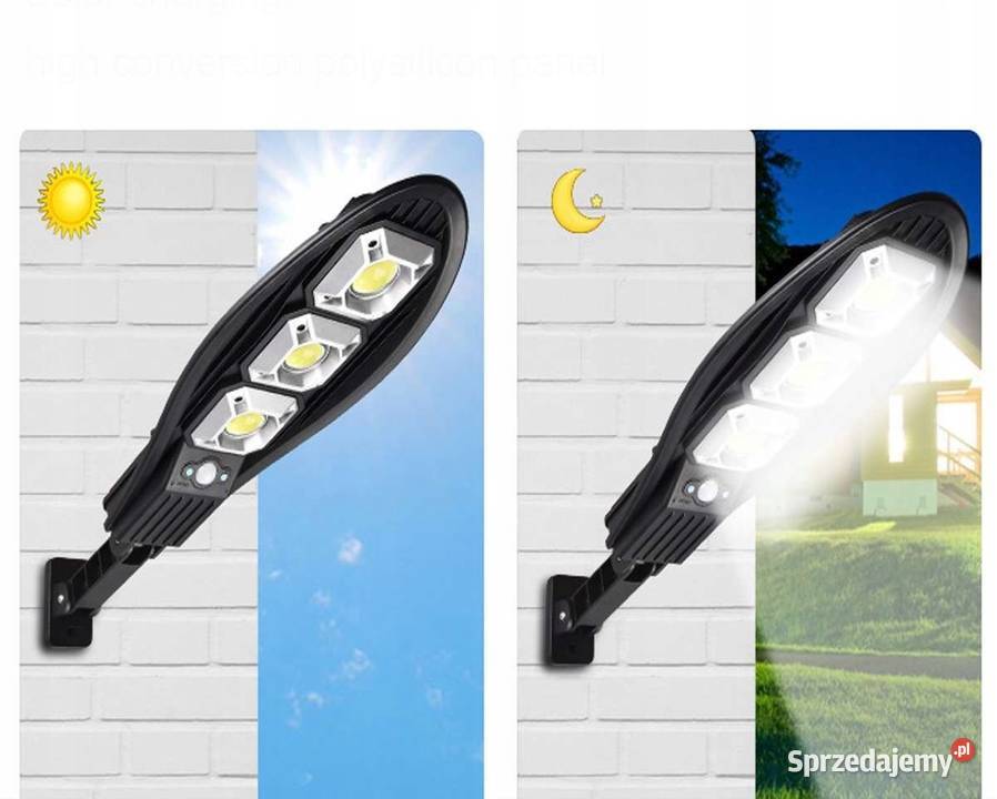 Lampa Solarna z Uchwytem 180W LED Jasło