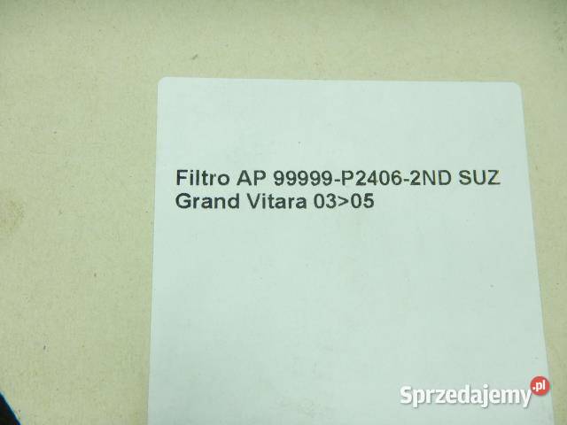 FILTR KABINOWY SUZUKI GRAND VITARA I 16 20 ORYG