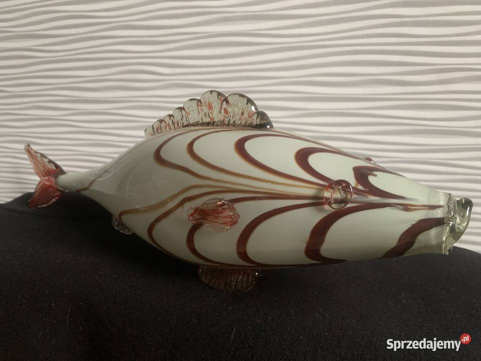 Ryba szklana PRL Łowicz