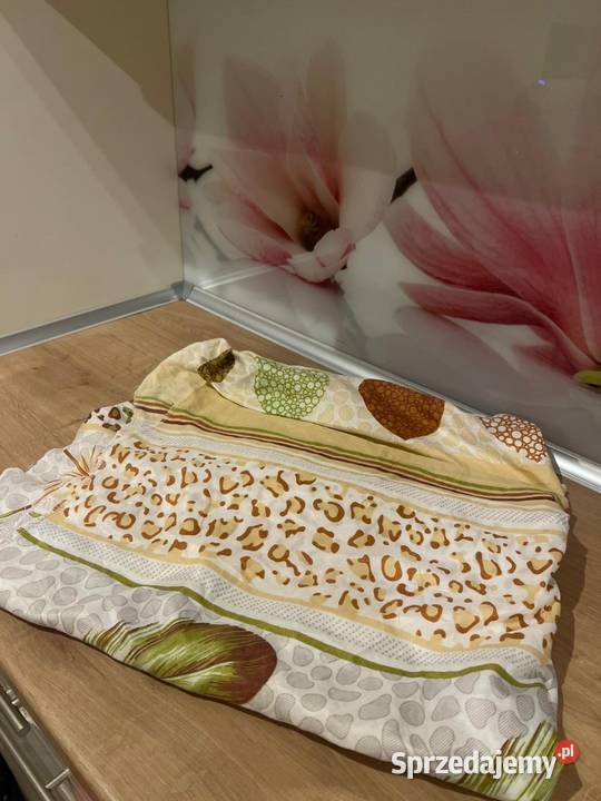 Piękne prześcieradło w różne wzorki