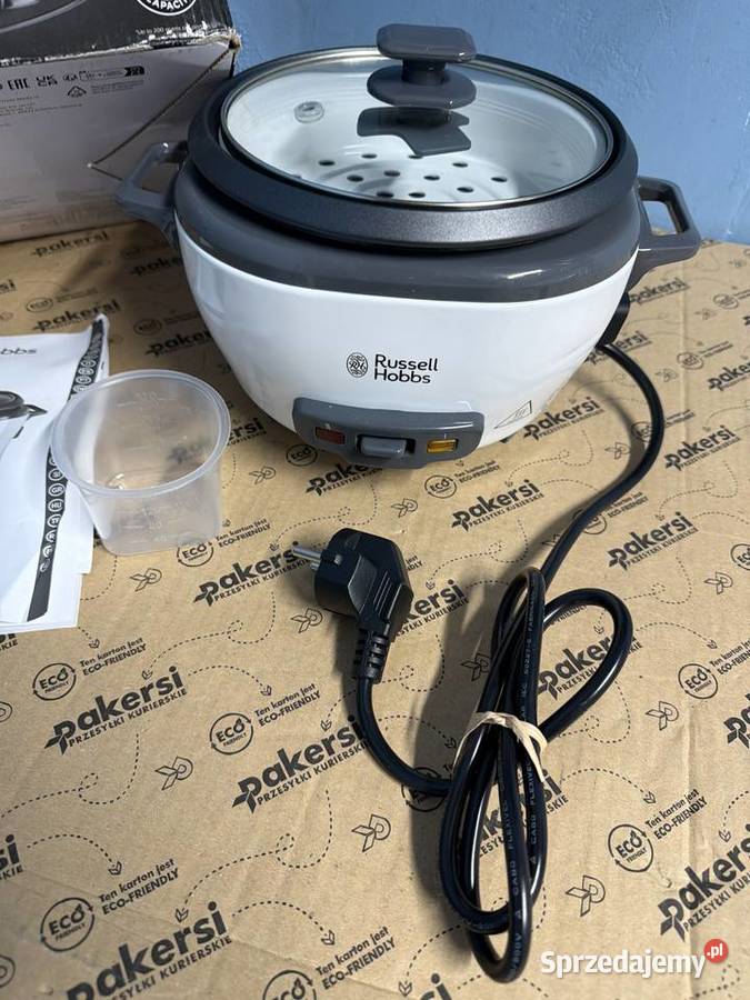 Garnek do ryżu Russell Hobbs 2703056 biały dolnośląskie Głuchów Górny sprzedam