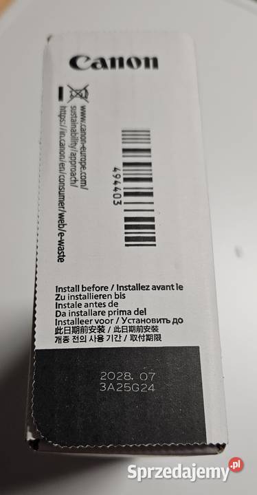 Canon Tusz PFI710MBK Matte Black 700 ml małopolskie Kraków