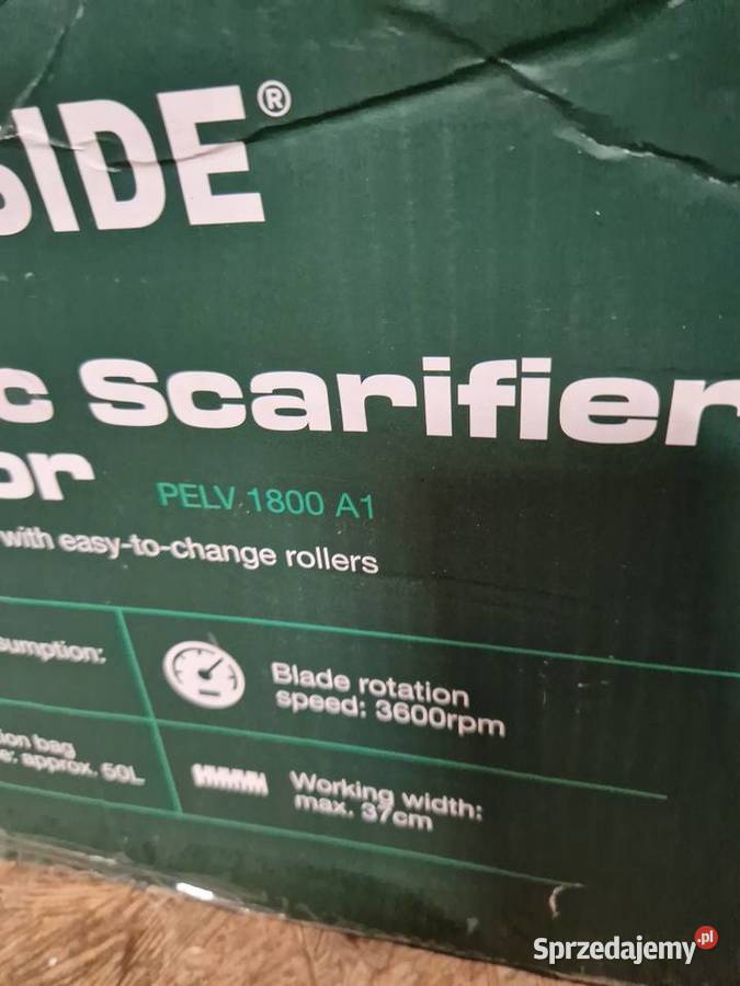 Wertykulator i Aerator 2w1 1800W Parkside PELV Głogowa