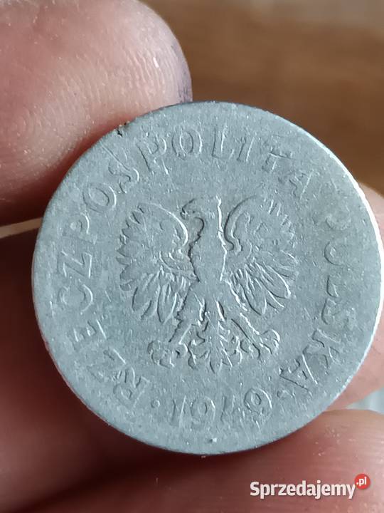 Sprzedam monete 50 groszy 1949 bbb lubelskie Chełm